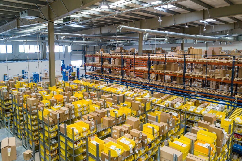 Warehouse storage and distribution facility